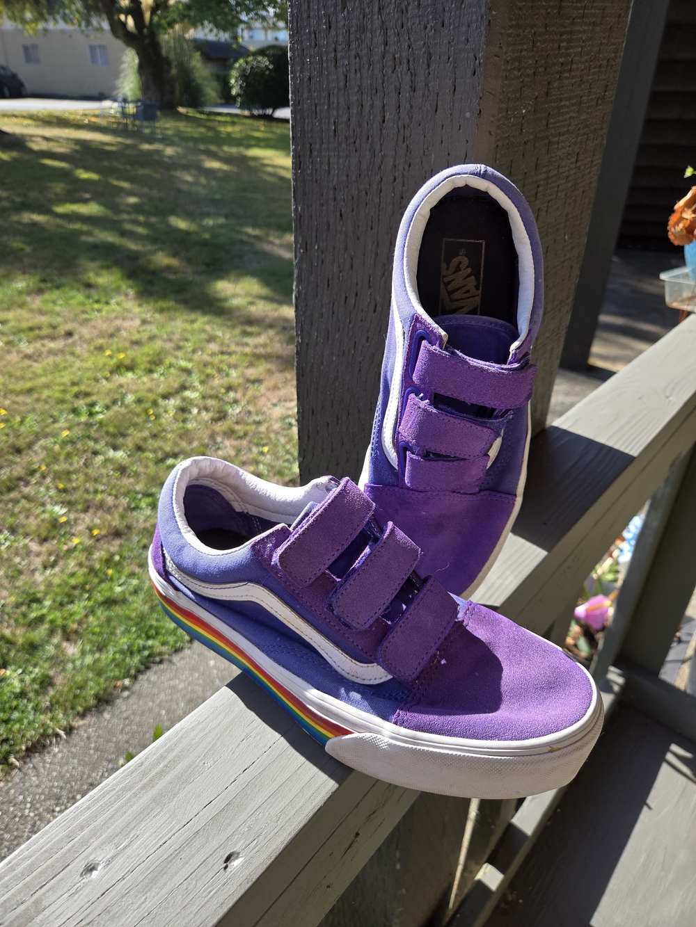 Vans Old Skool V Platform "Rainbow Pride"